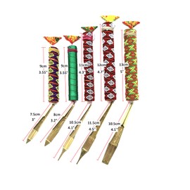 Full Set of 5 pieces Jaw Harp Jew's Harp Mouth Harps Lips Twanger DAN MOI Crafted Hmong vietnamese Viet Nam Handmade LARGE RANGE DANMOI-5DM