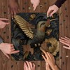 PICKFORU Hummingbird Puzzles for Adults 1000 Pieces, Retro Bird Flower