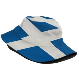 Cute Scotland Flag Bucket Hats Fashion Sun Cap Summer Outdoor Scottish Fisherman Cap for Adults Women Men