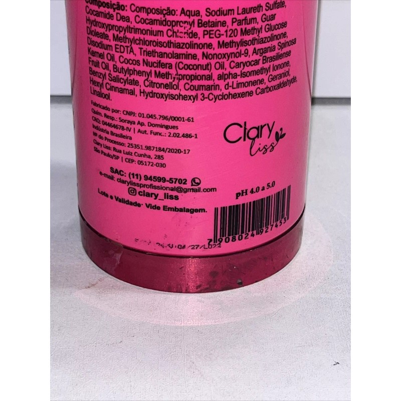 Pink Ruby Shampoo 01 Hair Treatment, 1 Liter New Damaged
