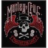 Motley Crue - Too Fast For Love Patch 9cm x