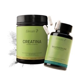 Creatina Monohidratada 300 g + Glicinato de Magnesio 90 Cápsulas | Suplementos Perfectos Día y Noche, Mejora Integral del Desempeño Físico y Descanso 