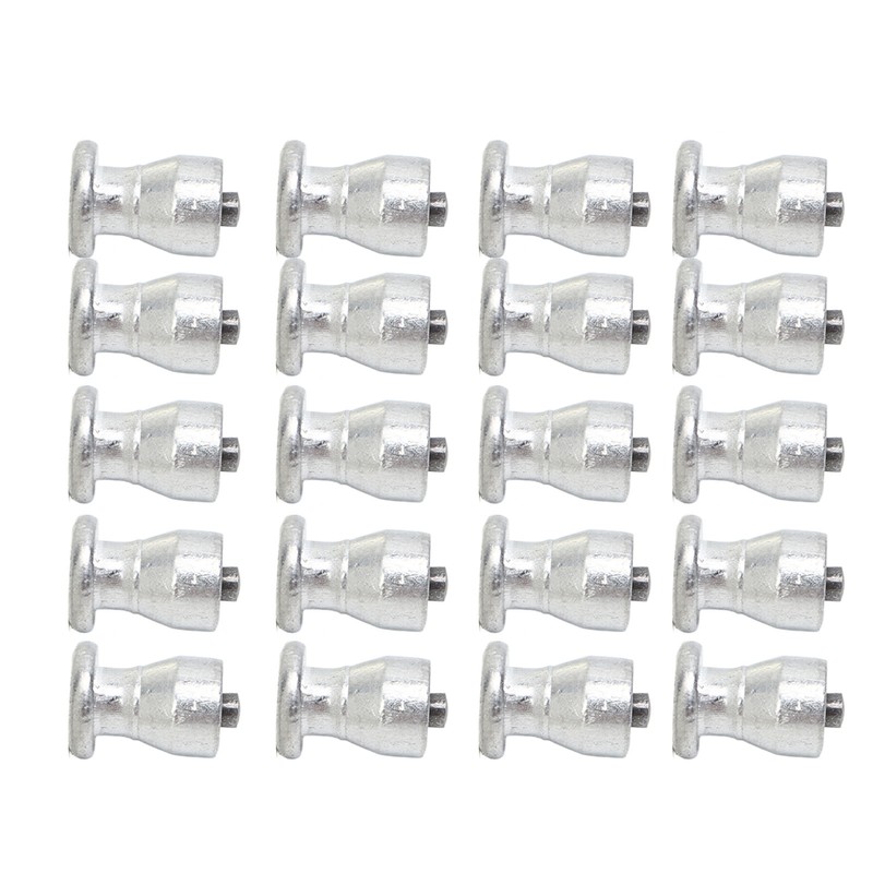 100 Pcs Tire Stud Screw Silver for Car Truck Bike
