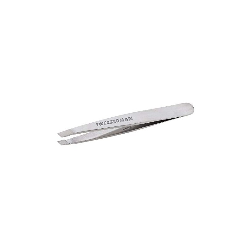 Tweezerman Classic Stainless Steel Mini Slant Tweezer.