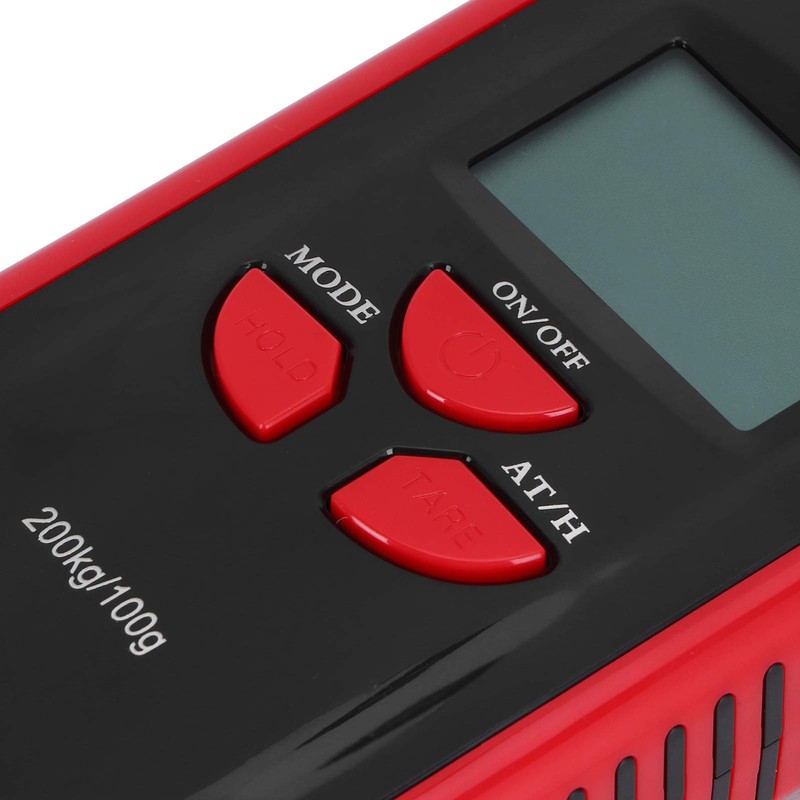 Electronic Scales with Hooks, 200 kg Portable Digital LCD Display