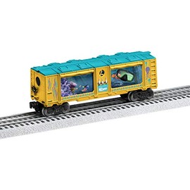 Lionel Pixar's Finding Nemo, Electric O Gauge Model Train Cars, Aquarium Car