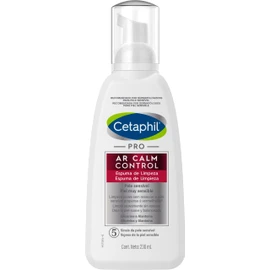 Cetaphil PRO AR Calm Control Espuma de Limpieza, Limpia y Calma el Ardor de Piel con Enrojecimiento Recomendada por Dermatólogos para Piel Sensible - 1 pieza de 236 ml