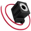 Vaticas Solenoid Coil Replace 10226-14, 12V DC,16W Single Lead Wire