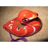 Aesthetic Ceramic Red Duck Ocarina Soprano G -- Cute (Red