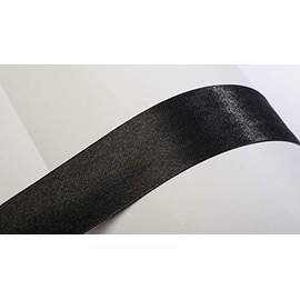 Jajasio Atlas Bias Binding Satin, in 40 Colours, 40 ? Black, 19mm