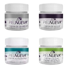 Kit 4 Crema Día, Noche, Astaxantina, Celulas Madre 50ml C/u