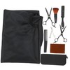 Baluue 1set Professional Hair Cutting Scissors Kit Thinning Shears and