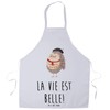 Mr. & Mrs. Panda Cooking Apron Owl French – Gift,