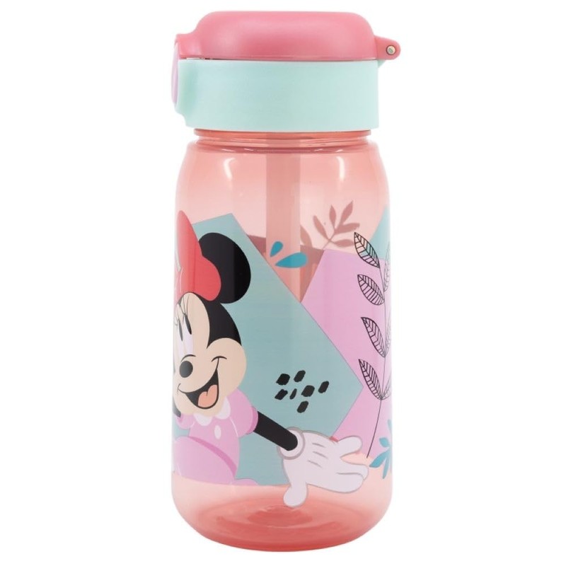OM SUPPLIES Minnie Characters Childrens Reusable Drinking Bottle 510ml -