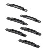 DC Cargo E-Track Single Slot, Black Powder Coated, 6-pack