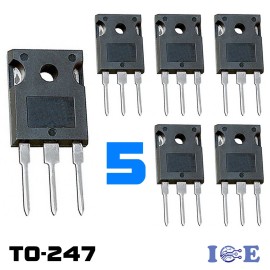 International Rectifier 5pcs IRFP250N IRFP250 Power MOSFET N-Channel Transistor 30A 200V TO-247