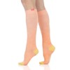 VIM & VIGR Nylon 20-30 mmHg Graduated Compression Socks (Clementine