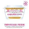 Anniversary House Gold Foil Cupcake Cases for Baking, Baking Cups