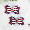 4th of July Hair Bow Clips Independence Day Hair Clips