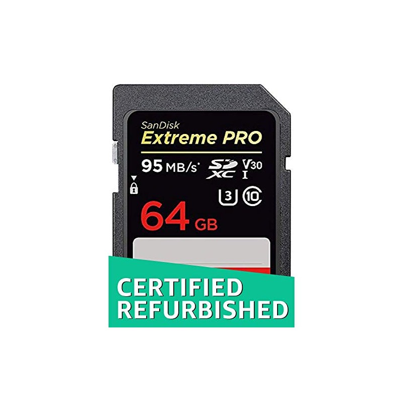 SanDisk Extreme Pro 64GB SDXC UHS-I Memory Card (SDSDXXG-064G-GN4IN) (Certified