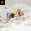 Pop Art Homemade Nail Tips - Short Ballerina / 팝아트