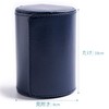Necktie Storage Tie Case Magnet Storage Box, Cylindrical, Blue