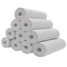 Zplumestarxx Mini Printer Paper Thermal Paper Rolls For Mini Printer Cash Register Pos Receipt Paper Roll 57 * 25mm 10 Rolls