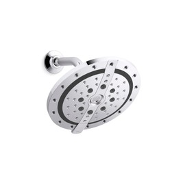 KOHLER R29597-CP RECHARGE® 1.8 GPM Multifunction Showerhead, Polished Chrome