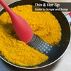 Upgrade Silicone Spatula Spoon Set,VOVOLY Heat Resistant Rubber Spoonula, Seamless
