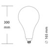 greenandco Vintage Design LED Lamp for Mood Lighting Dimmable E27
