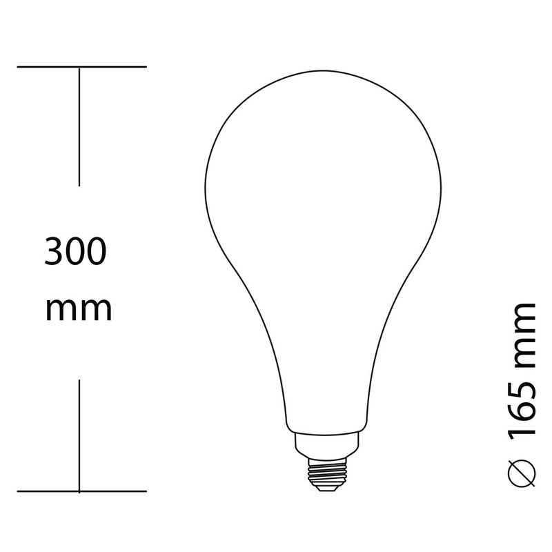 greenandco Vintage Design LED Lamp for Mood Lighting Dimmable E27