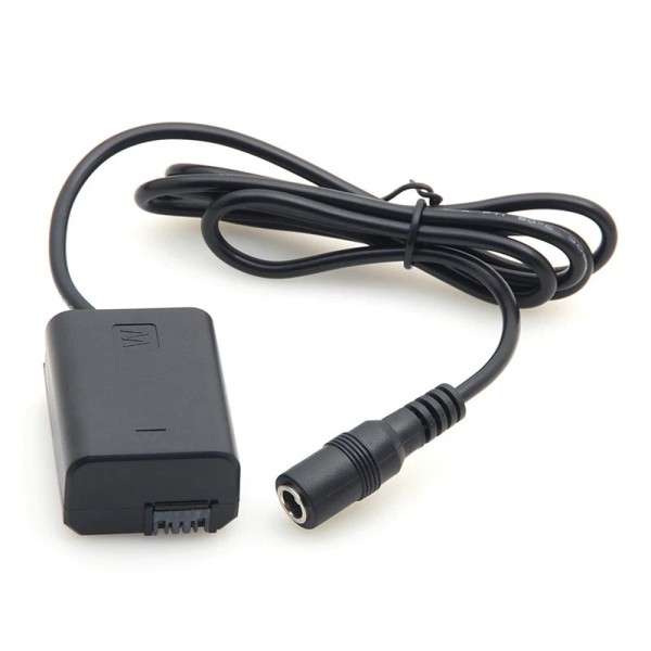For Sony External Power Supply Full Decoding Dummy Battery Adapter