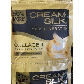 Merry Sun Cream silk Triple Keratin  Collagen Serum Conditioner (12pcs) 1 Dozen New