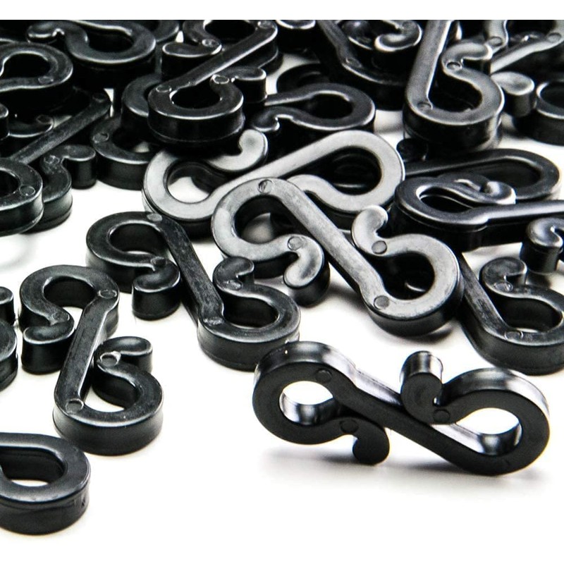 S4U Plastic Gutter Hooks Multi Pack Outdoor Christmas Lights S