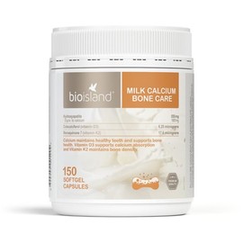 Bio Island Milk Calcium Bone Care Cap X 150