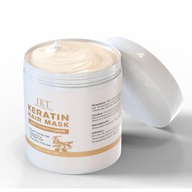 Keratin Hair Mask 250 ml, Supercharged Hydration & Hair Masks for Dry, Damaged Hair, Deep Conditioner Protection Against Hair Breakage and Hair Damage