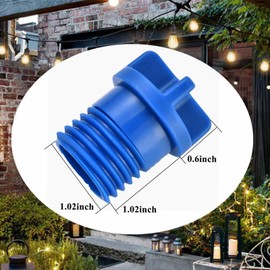 10Pcs Light Socket Safety Cap Plugs,Light Bulb Socket Cover,Light Socket Plug,Outdoor Plug Cover,Cap for String Lights, Recessed and Standard Light Sockets (Blue)