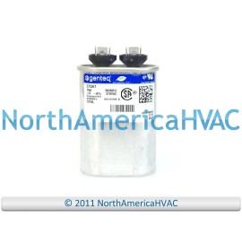 Fits GE Capcom Capacitor Oval 15 uf MFD 370 volt Fits GE Genteq 97F9004BZ3