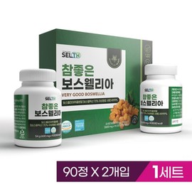 Boswellia Extract Powder Premium Sub-Ingredient Complex Tablets, 60 Tablets / 보스웰리아 추출분말 프리미엄 부원료 복합물 정, 60정