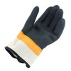 Galeton Viper XL Double Coated PVC Gloves Safety Cuff Black