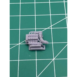 Unbranded Honda K20 Engine For 1/64 Scale Hotwheels Custom Turbo Resin