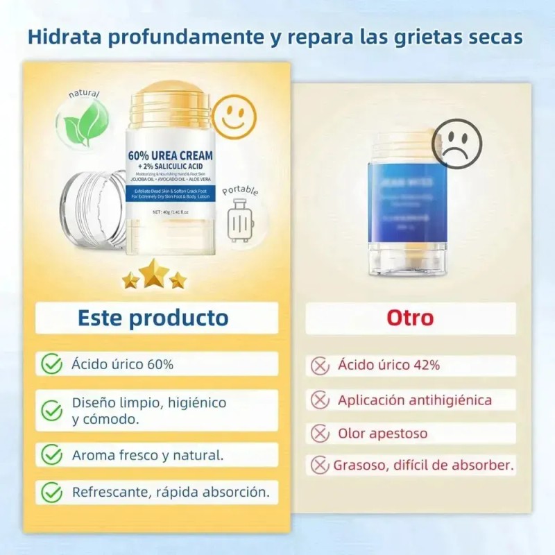 Xf Crema Hidratante Para Pies Con Urea 60 Z