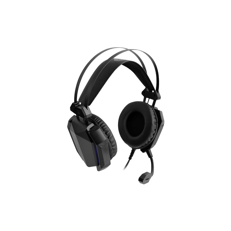 PERFECTCHOICE Audifonos Diadema Gamer RGB con micrófono Ajustable Onfall Pro