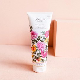 LOLLIA Shower Gel, 8 fl. oz. – Scented Shower Gel Body Wash, Shea Butter Body Wash, Bath Wash for Women, Beautiful Shower Gel, Moisturizing Body Wash