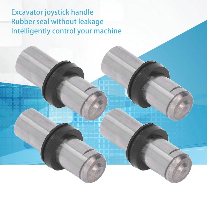 4Pcs Excavator Joystick Handle Hydraulic Button Control Valve Rubber Sealing