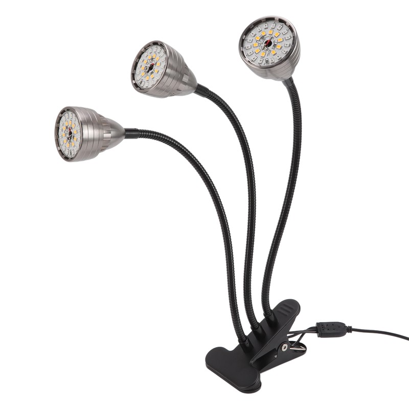 Indoor Plants Light Full Spectrum LED Plant Grow Light Clip