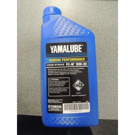 YAMAHA YAMALUBE 4 STROKE FC-W 10W-30 4M OIL 1 QUART LUB-10W30-FC-1