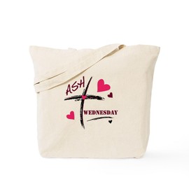 CafePress Ash Wednesday Tote Bag Reusable Natural Beige Canvas Shopping Bag