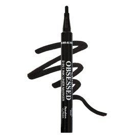 Palladio Eye Liner Marker, Delineador de Ojos 2 en 1 Marcador, Puntera de Remo Resistente al Agua, Black