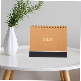 Operitacx Desk Calendar 2024 Desktop Calendar Mini Desktop Calendar Easel Table Calendar Counter Top Calendar Academic Year Calendar Tabletop Calendar 2024 Decor Planner Paper Simple Office